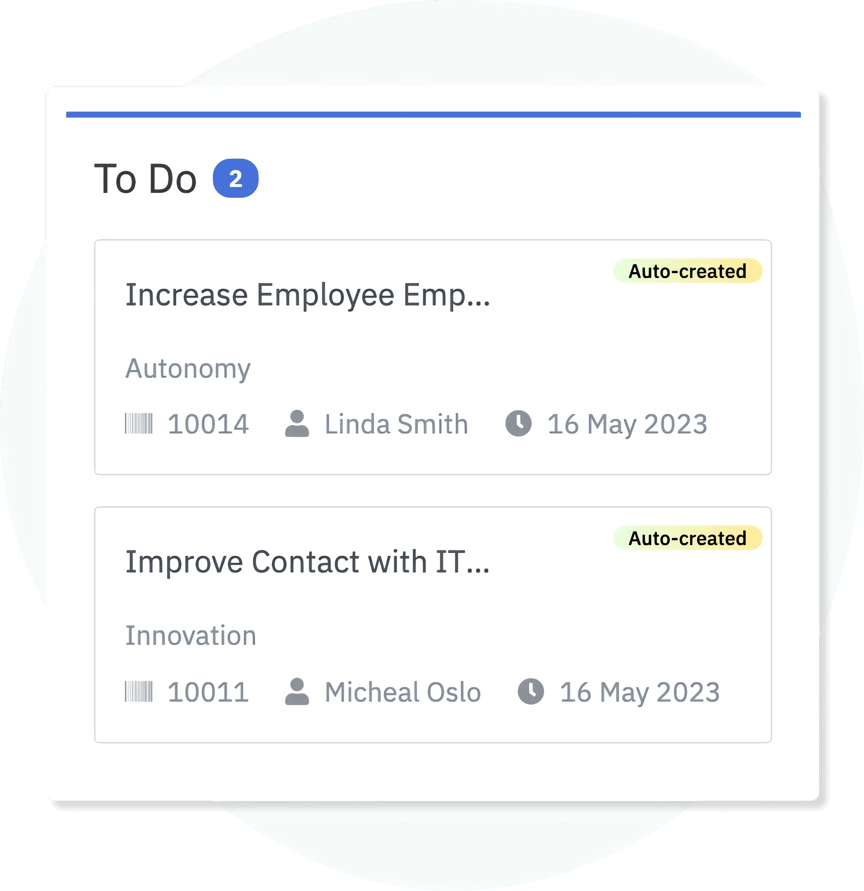 Choosing survey participants for your selected employee survey template using various filters